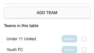 SportsTables League Manager screenshot