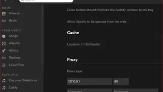 Spotify ad blocker screenshot