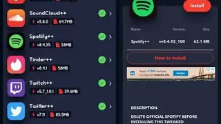 Spotify ad blocker screenshot