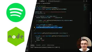 Spotify API screenshot