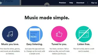 Spotify Stations screenshot