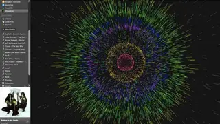 Spotify Web Visualizer screenshot