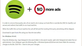 SpotifyAdBlock screenshot