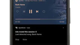 SpotMute screenshot