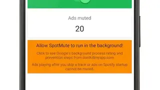 SpotMute screenshot