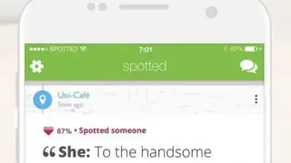 Spotted screenshot