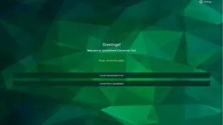 Spreadsheet Conversion Tool screenshot