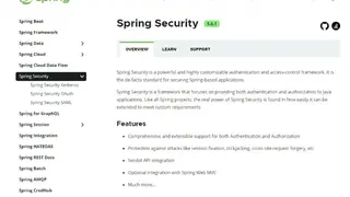 Spring Security screenshot
