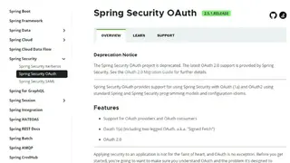 Spring Security screenshot