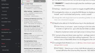 SpringNotes screenshot