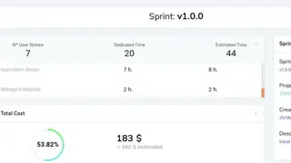 SprintCost screenshot