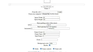 Sprite Sheet Animator screenshot