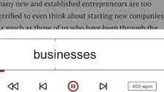 Spritz App screenshot