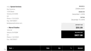 Sprout Invoices screenshot
