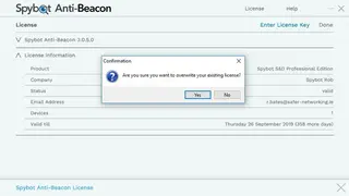 Spybot Anti-Beacon screenshot