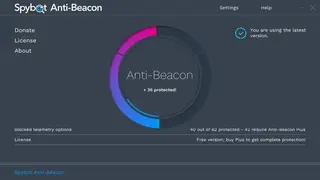Spybot Anti-Beacon screenshot