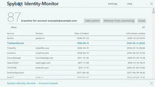 Spybot Identity Monitor screenshot