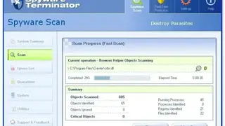 Spyware Terminator screenshot