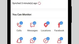 Spyzie Android Monitoring screenshot