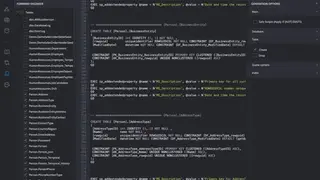 SQL Database Modeler screenshot