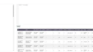 SQL Fiddle screenshot