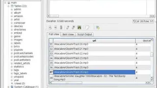 SQLite man screenshot