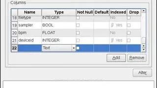 SQLite man screenshot