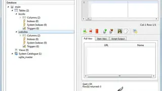 SQLite man screenshot