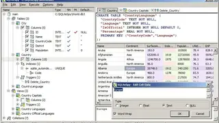 SQLiteSpy screenshot