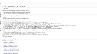 SQLZOO screenshot