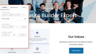 Squarespace Website Builder screenshot