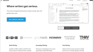 Squibler Novel Writing Software screenshot