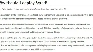 Squid Proxy Server screenshot