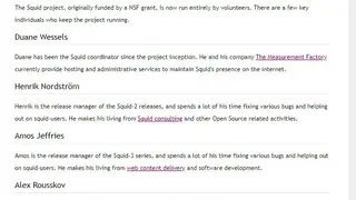Squid Proxy Server screenshot