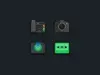 Squircle-less iOS 14 icons