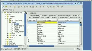 SQuirreL SQL Client screenshot