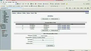 SquirrelMail screenshot