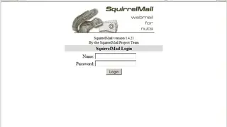 SquirrelMail screenshot