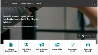 Squiz Matrix WCM screenshot