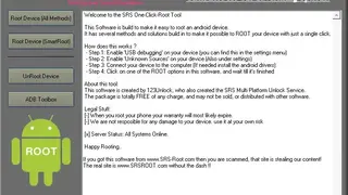 SRSRoot screenshot