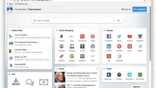 SRWare Iron screenshot