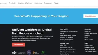 SS&C Blue Prism – RPA | Robotic Process Automation screenshot