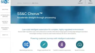 SS&C Chorus screenshot