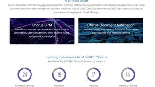 SS&C Chorus screenshot
