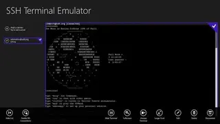 SSH Terminal Emulator screenshot