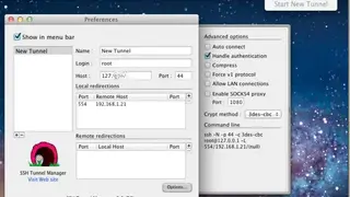 SSH Tunnel Manager screenshot