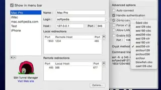SSH Tunnel Manager screenshot