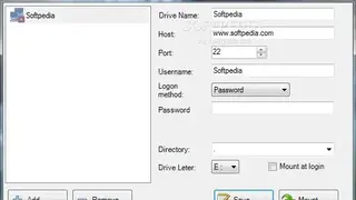 SSHFS-Win screenshot