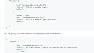 SSHMenu screenshot