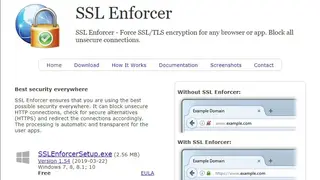 SSL Enforcer screenshot